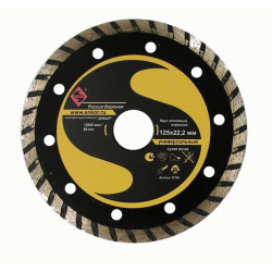 Круг алм ф125х22,2мм турбо универсальный