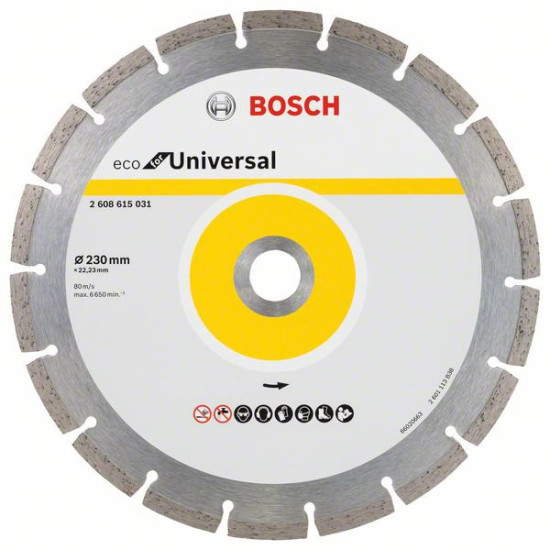 Алмазный отрезной круг ECO for Universal