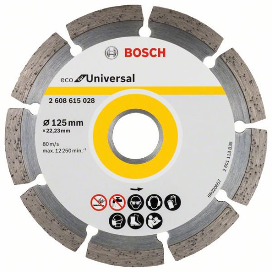 Алмазный круг ECO for Universal 125х22,23 мм BOSCH (2608615028)