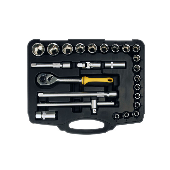 Набор головок торц 25 предметов 1/2", Энкор, 20773