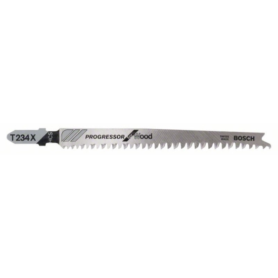 Пилка для лобзика T 234 X Progressor for Wood 5 шт. BOSCH (2608633528)