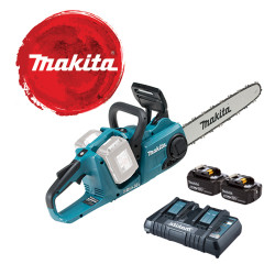 Пилы цепные электрические DUC 353 Z + АКЦИЯ (BL1850B 2 шт.) (18.0 В, 2 акк., 5.0 А/ч, Li-Ion)