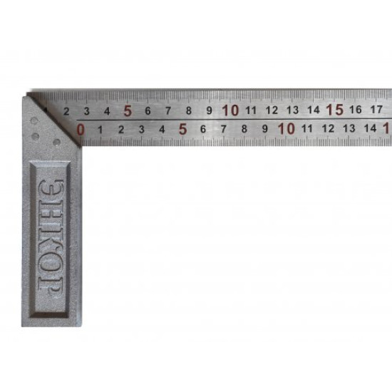 Угольник 500мм чугун основание