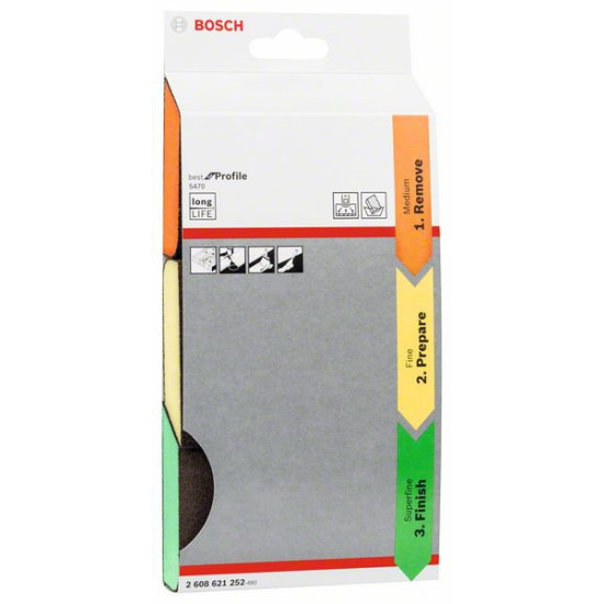 Комплект шлифовальных губок (3 шт.)