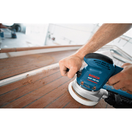 Эксцентрикоиая шлифмашина GEX 150 АС Professional BOSCH (0601372768)