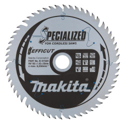 Пильный диск для аккумуляторных пил 165x1.45x20; 56T ATAFR Makita B-57320