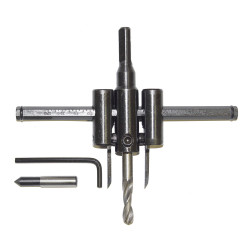 СВЕРЛО РЕГУЛИРУЕМОЕ "БАЛЕРИНКА" 30-120ММ, 19155