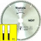 Пильный диск для резки MDF,255x30x2.4x100T, MAKITA, D-19071