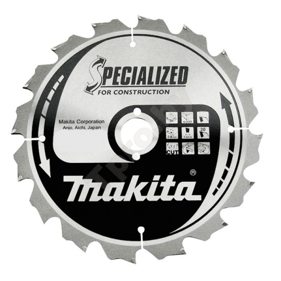 Пильный диск 190x30 мм Z12 MAKITA (B-31251)