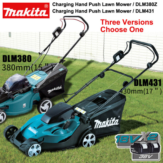Аккумуляторная газонокосилка Makita DLM380Z