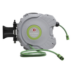 Шланг поливочный на автоматической катушке Калибр ШПАК-30