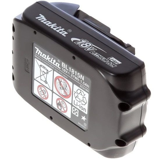 Аккумулятор 18 В 1.5 Ач Makita BL1815N 196235-0