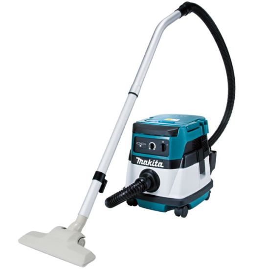 Аккумуляторный / сетевой пылесос гибрид Makita DVC860LZ