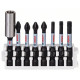 Набор из 8 бит для шуруповерта Impact Control, 2 шт. PH2, 2 шт. PZ2, 1 шт. T20, 1 шт. T25, 1 шт. T30