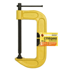 Струбцина усиленная (тип G; 125 мм) Энкор 48403