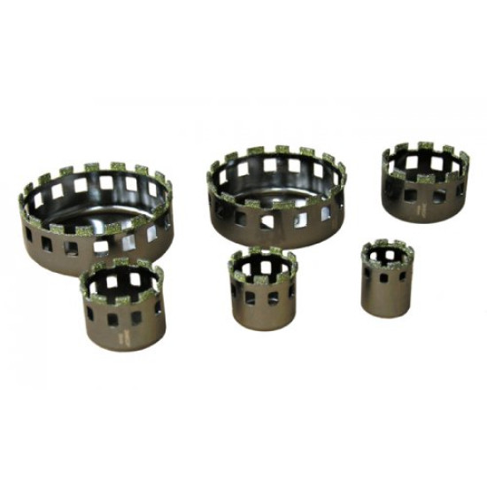 Набор коронок алм д/кер гранит 9 пред