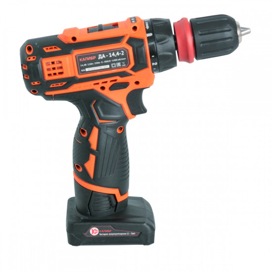 Аккумуляторная дрель (Li-Ion) Калибр ДА-14,4-2