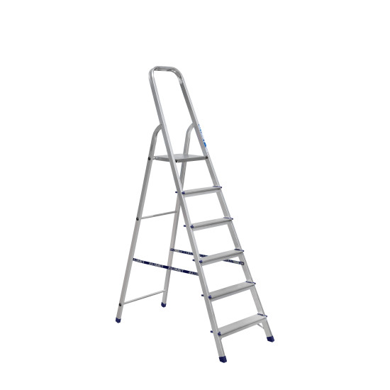 Алюминиевая стремянка Энкор 6 ступеней (А7006)