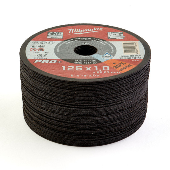 Отрезной диск SCS 41/125х1 PRO 1шт, MILWAUKEE, 4932451487