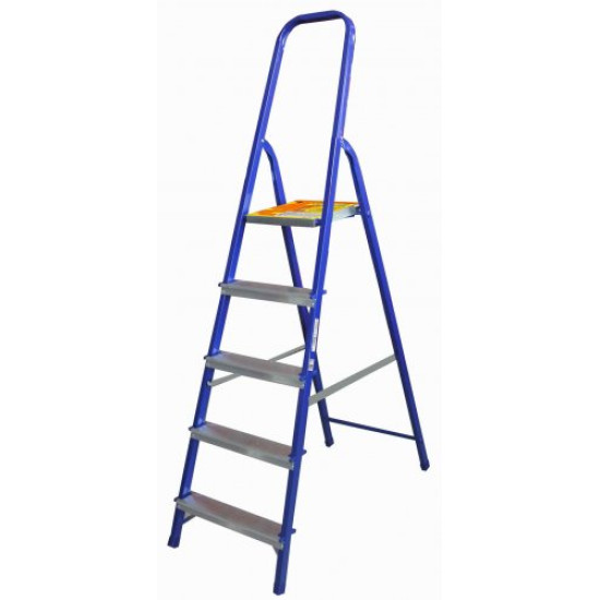Стремянка стальная "Энкор" 5 ступеней, Энкор, 69662