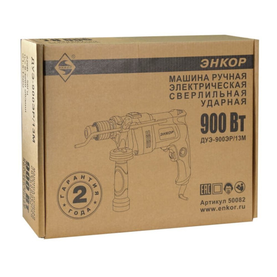 Дрель уд ДУЭ-900ЭР/13М