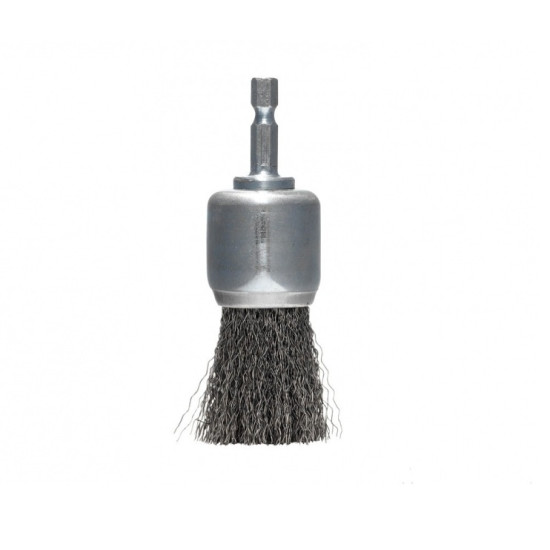 Щётка для ПШМ 6x17 мм (витая проволока) Makita P-66955