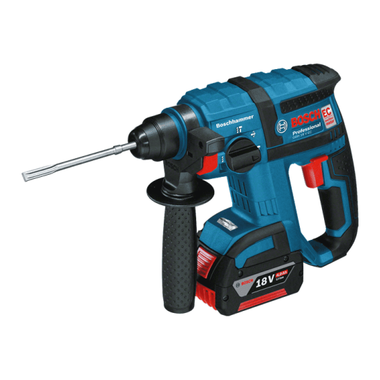 Перфоратор аккумуляторный BOSCH GBH 18 V-EC Professional (0 611 904 00B)