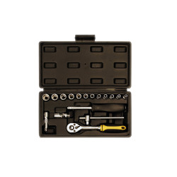 Набор головок торц 17 предметов 1/4", Энкор, 20775