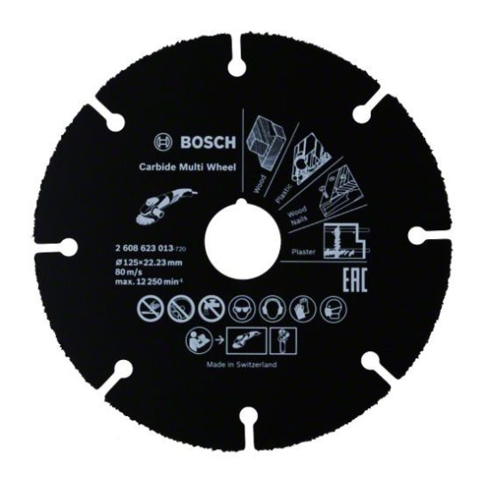 Отрезной диск Carbide Multi Wheel, 125 мм