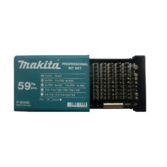 Набор бит Makita P-80450