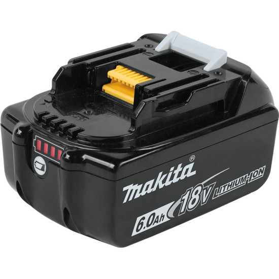 Аккумулятор Li-Ion 18 В 6.0 Ач с индикацией Makita BL1860B 197422-4