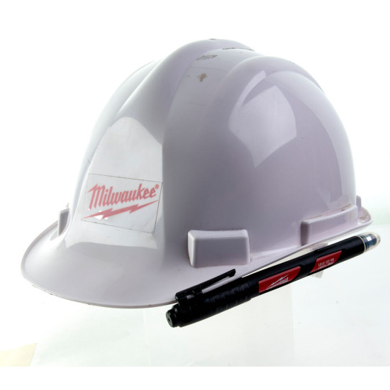 Маркер INKZALL для стройплощадки тонкий со Стилусом 1шт, MILWAUKEE, 48223101