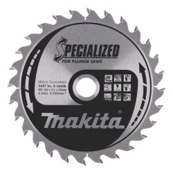 Пильный диск для аккумуляторных пил 165x2.0x20; 28T ATB Makita B-56699