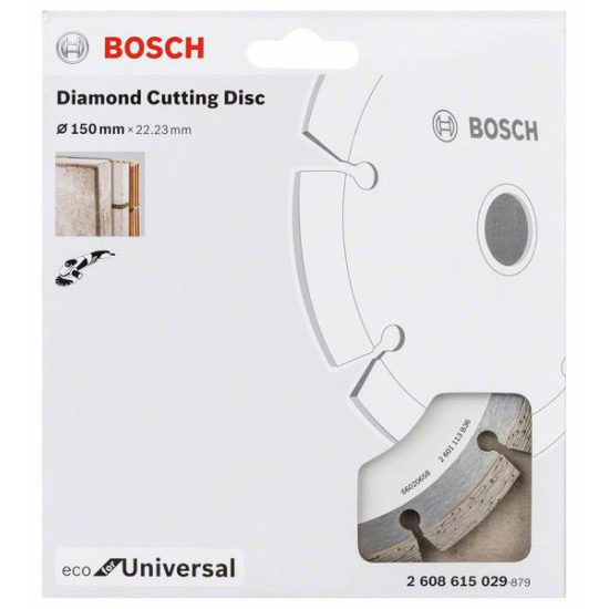 Алмазный круг ECO for Universal 150х22,23 мм BOSCH (2608615029)