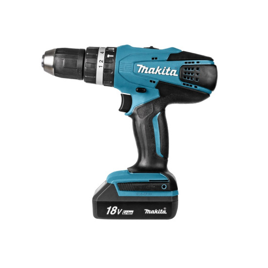 Аккумуляторная ударная дрель-шуруповерт Makita HP457DWE