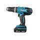 Аккумуляторная ударная дрель-шуруповерт Makita HP457DWE