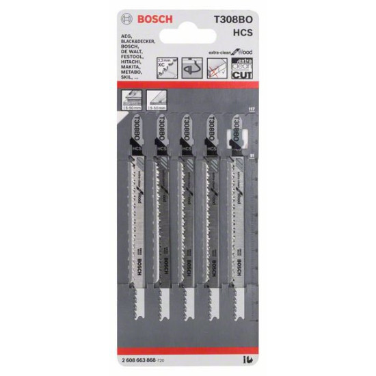 Пильное полотно T 308 BO