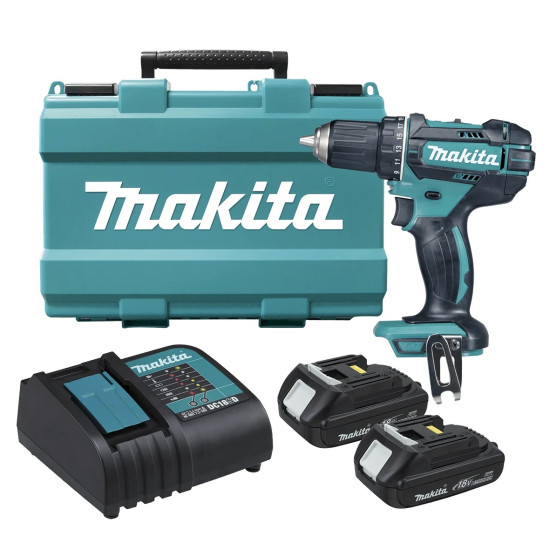Аккумуляторная дрель-шуруповерт Makita DDF485SYE