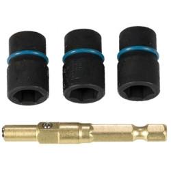 Торцовые разъемные головки Impact Gold 8/9.6/10х61 Makita B-40381