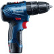 Дрель-шуруповерт ударная аккумуляторная GSB 12V-30 Professional BOSCH (06019G9100)