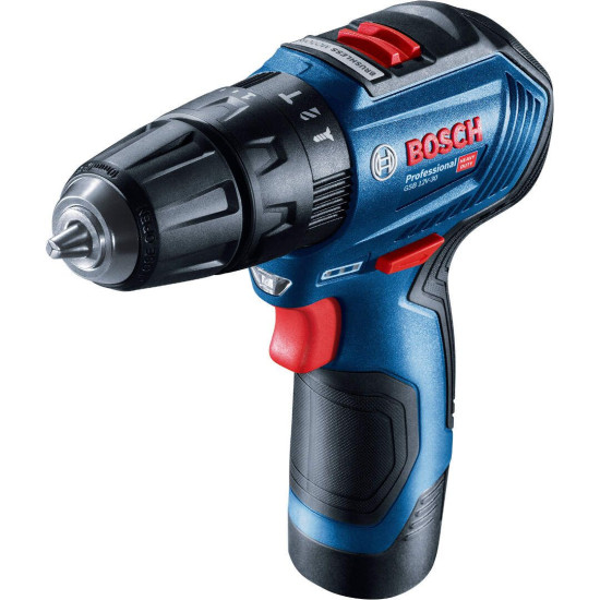 Дрель-шуруповерт ударная аккумуляторная GSB 12V-30 Professional BOSCH (06019G9100)