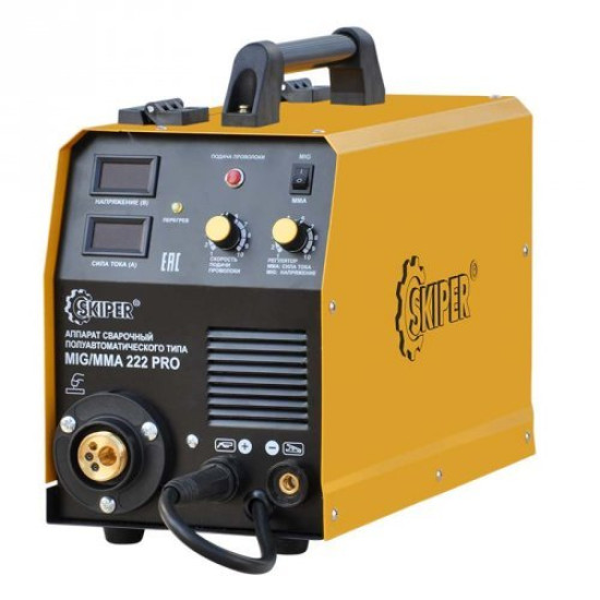 Аппарат сварочный MIG/MMA-222 PRO, Skiper, 13722