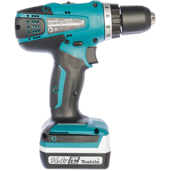 Дрель-шуруповерт аккумуляторная MAKITA DF 347 DWE X8 (DF347DWEX8)