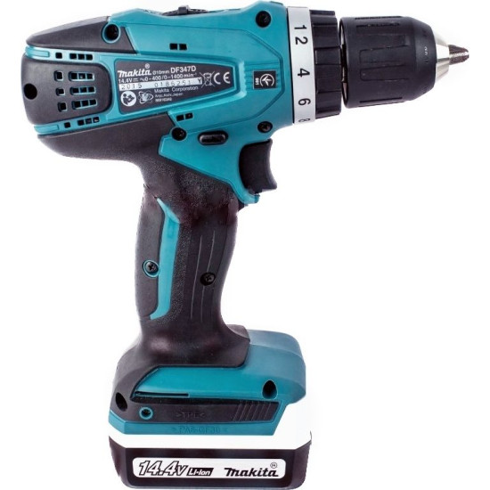 Дрель-шуруповерт аккумуляторная MAKITA DF 347 DWE X8 (DF347DWEX8)