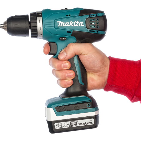 Дрель-шуруповерт аккумуляторная MAKITA DF 347 DWE X8 (DF347DWEX8)