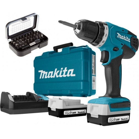 Дрель-шуруповерт аккумуляторная MAKITA DF 347 DWE X8 (DF347DWEX8)