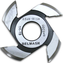Фреза радиусная для фрезерования полуштапов, BELMASH 125х32х9 мм (правая)
