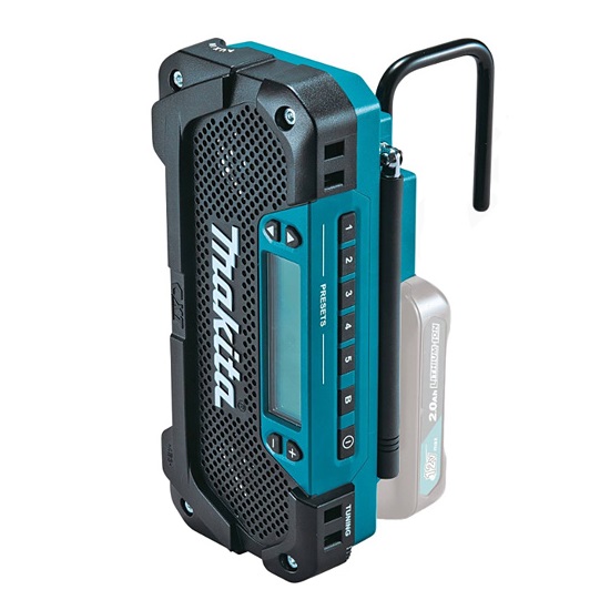 Аккумуляторное радио Makita MR052