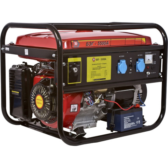 Бензиновый электрогенератор БЭГ-5500А