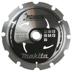 Пильный диск для цементоволокнистых плит 260x2.5x30 6T FTG Makita B-23014